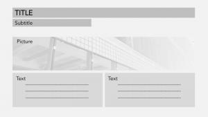 Different types of slide layout in PowerPoint