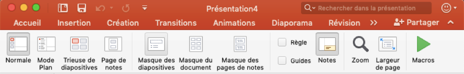 Créer un masque powerpoint tuto