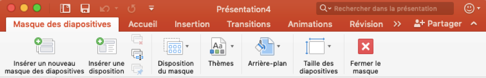 Créer un masque powerpoint tuto