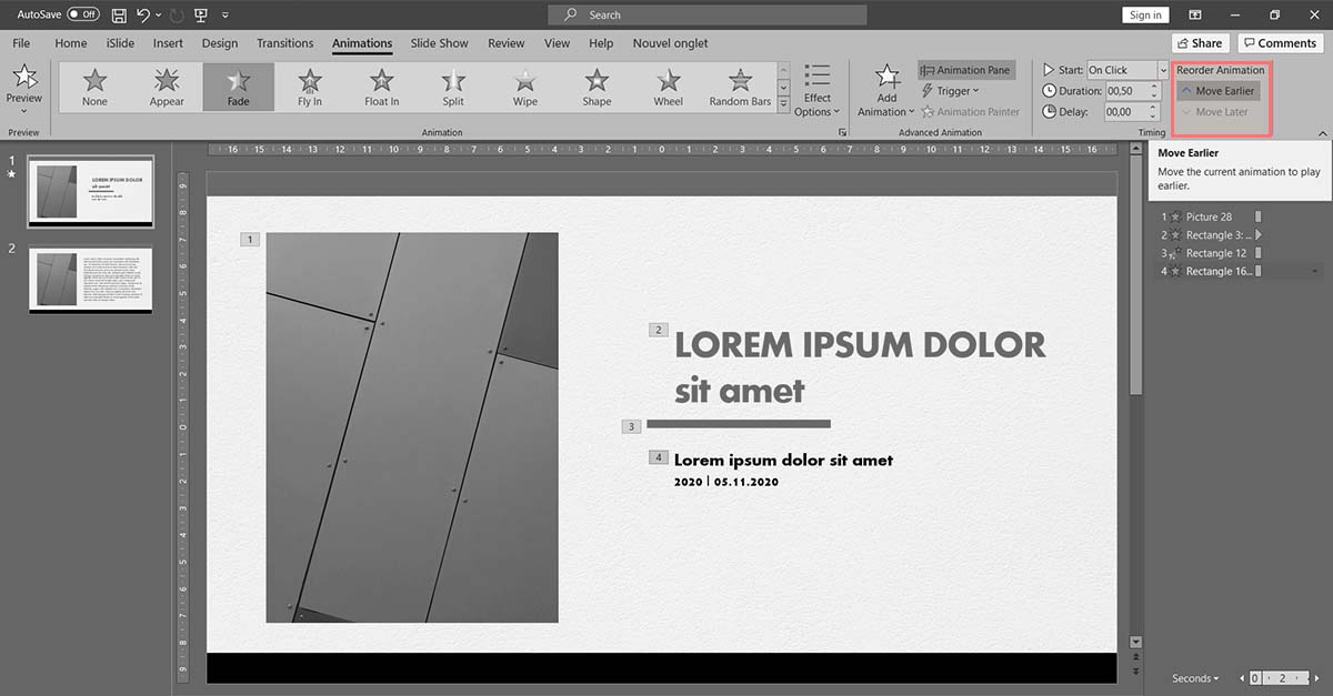 powerpoint animation