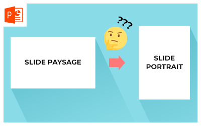 Comment mettre une diapo powerpoint en mode portrait ?