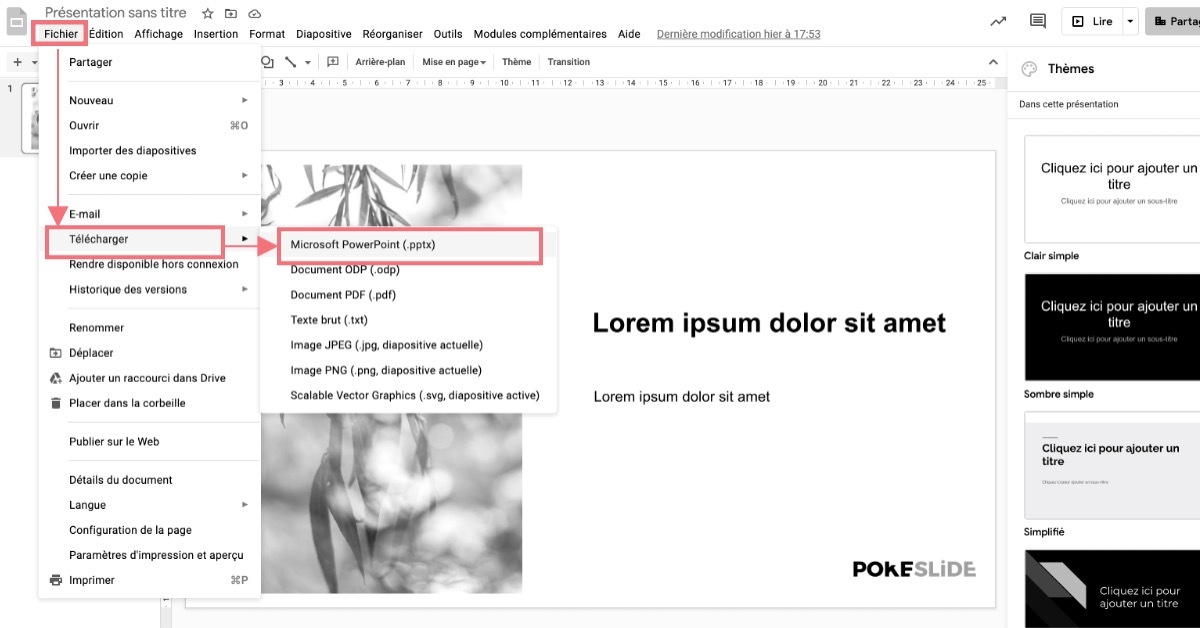 google slides en powerpoint