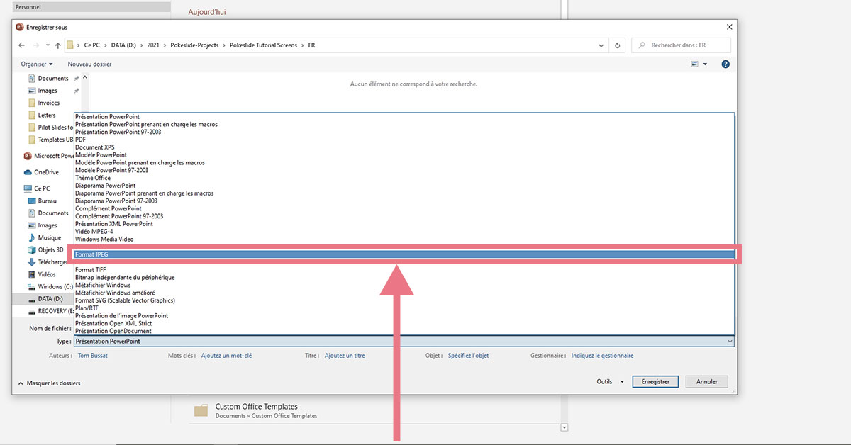 personnaliser arrière plan teams powerpoint