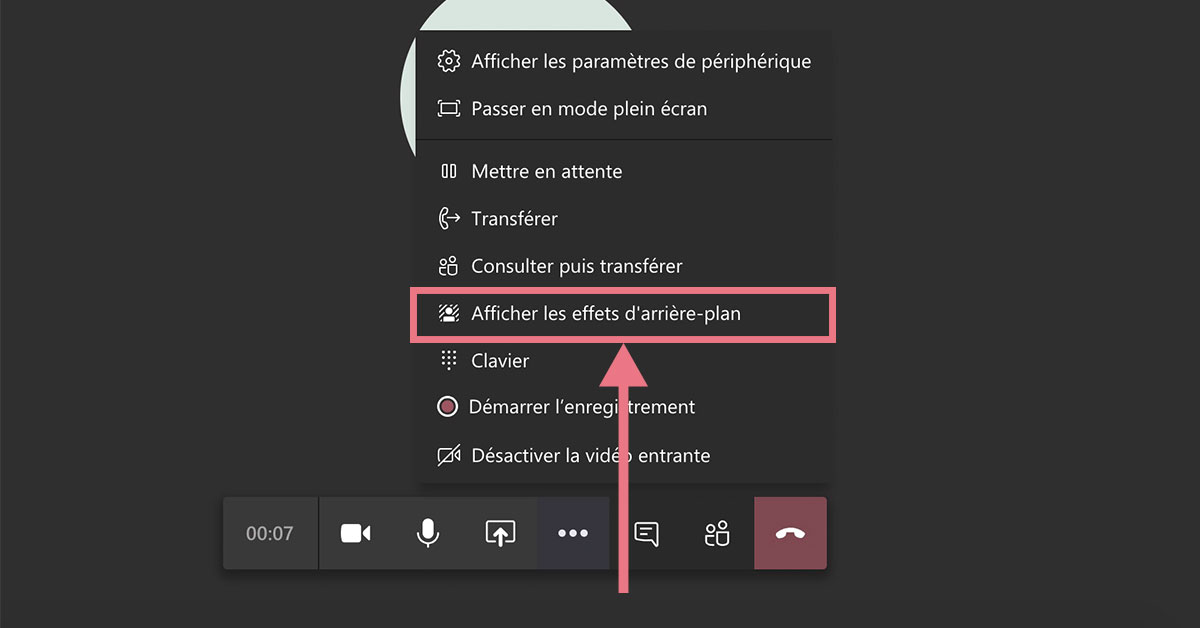 personnaliser arrière plan teams powerpoint