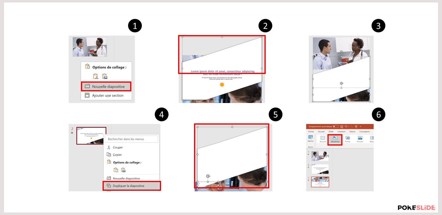 Tuto - powerpoint parallax transition