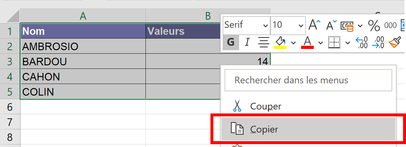 Une fois les données modifié, la mise a jour se fera automatiquement sur votre slide.