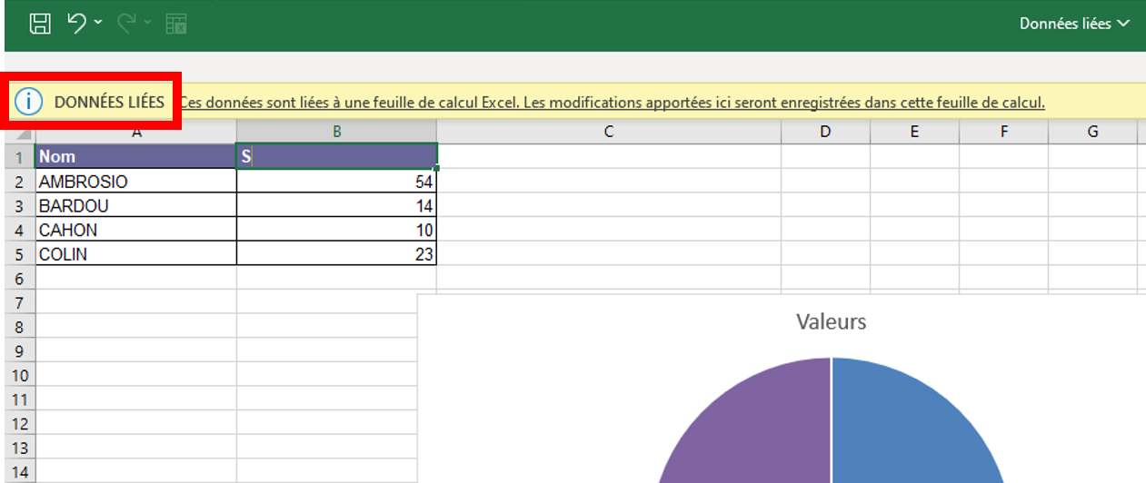 intégrer excel dans powerpoint