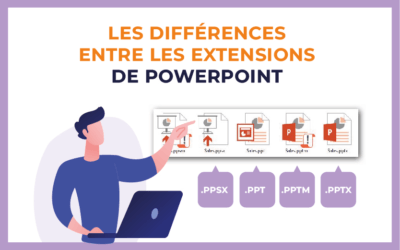 Les différences entre les extensions de PowerPoint