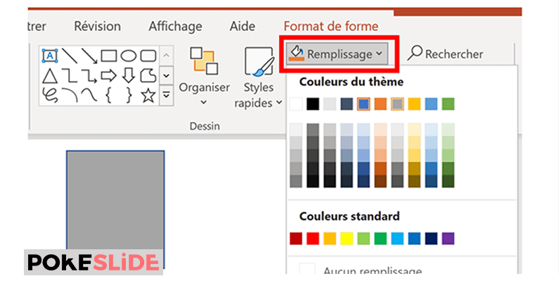 Palette couleur powerpoint 6